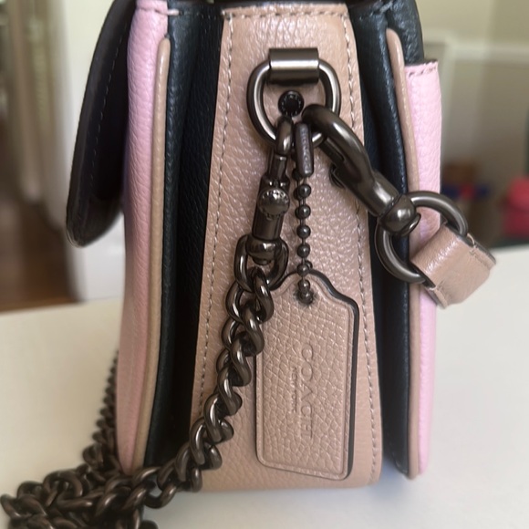 Coach Cassie 19 Pine/Gunmetal Aurora Multi Crossbody Bag - Picture 3 of 9